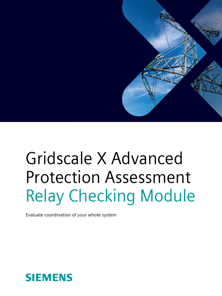 Gridscale X Advanced Protection Assessment | PDF | Relay | Simulation