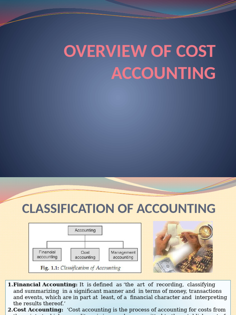 Overview of Costing System | PDF | Cost Accounting | Labour Economics