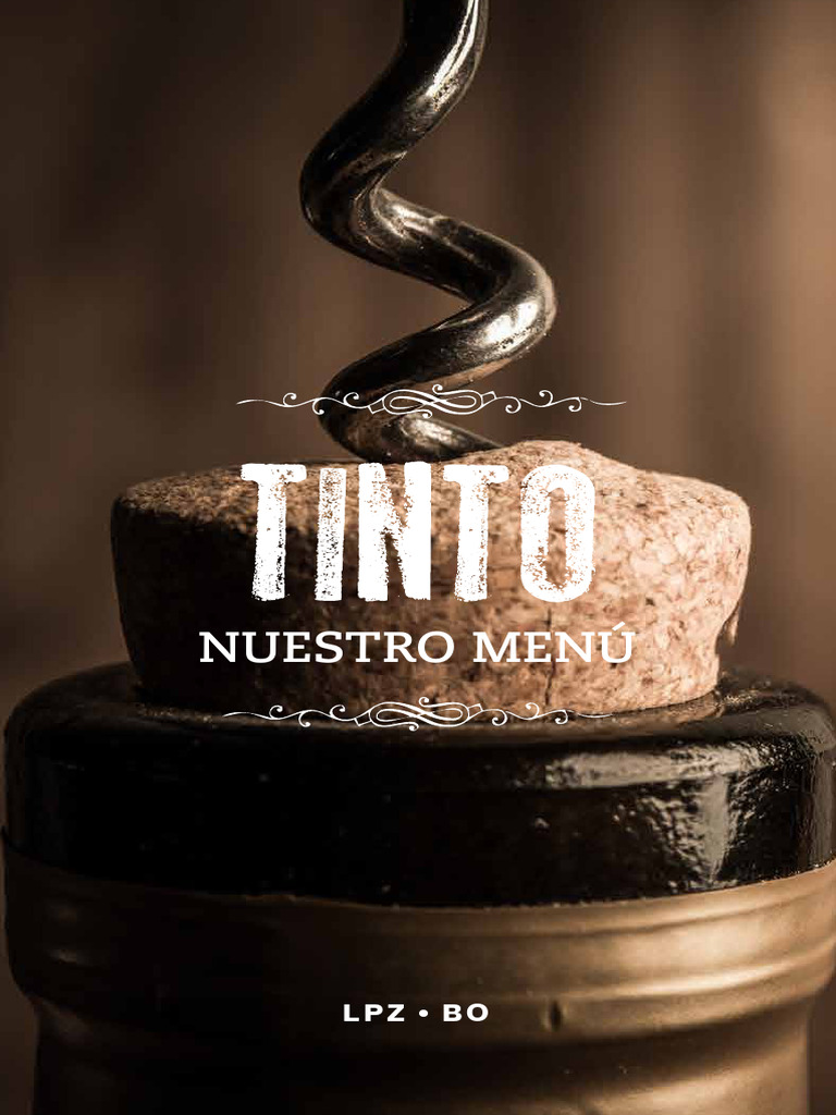 Menú del Restaurante Tinto | PDF | filete | ensalada