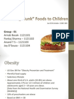 US Gov obesity prevention bill targets junk food ads to children