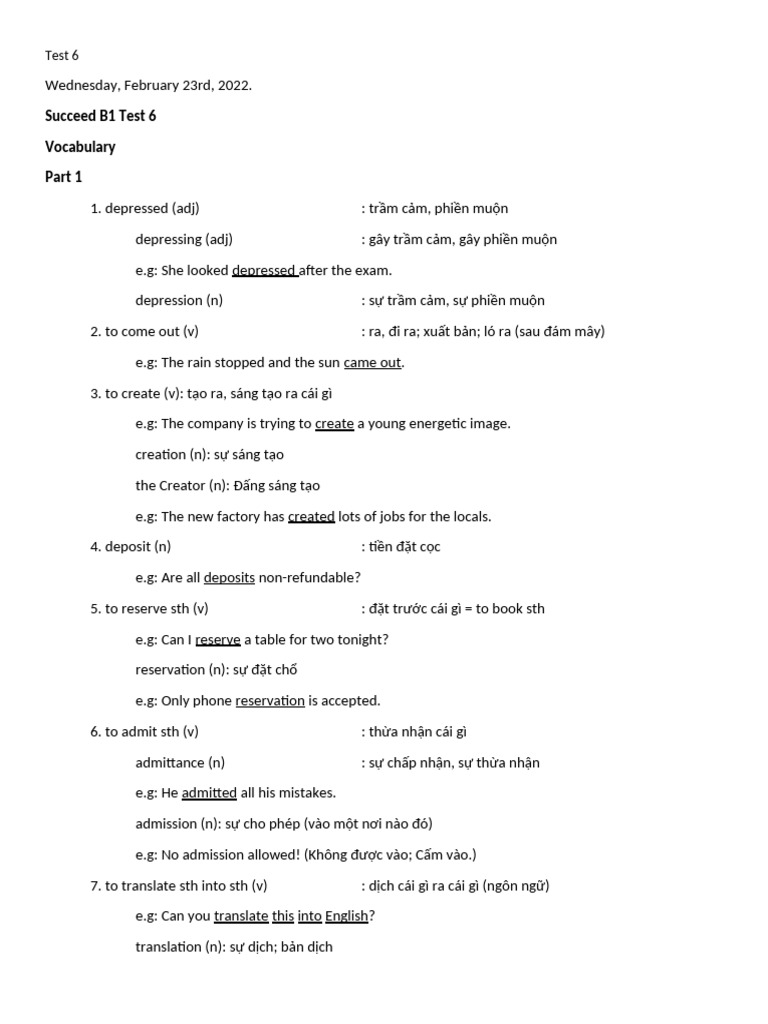 Test 6 | PDF