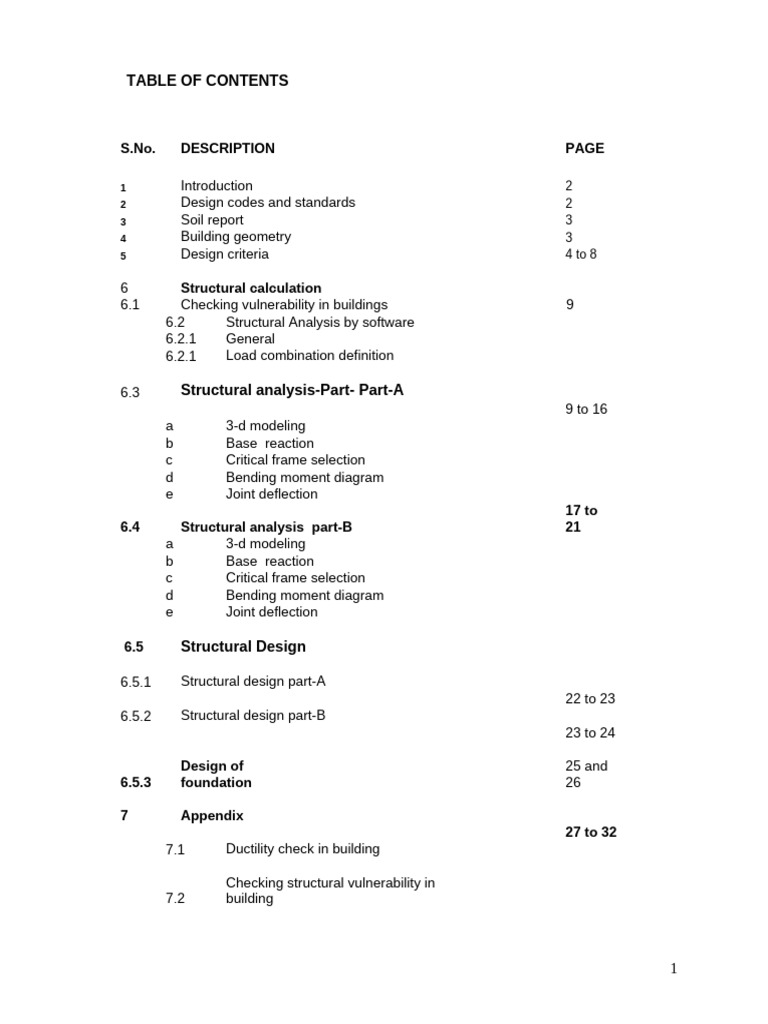 Structural Design Report for Rehab Center | PDF | Concrete | Earthquake ...