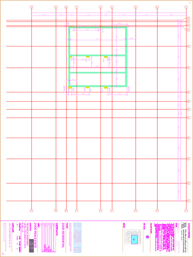 Technical Basement Layout Plans | PDF
