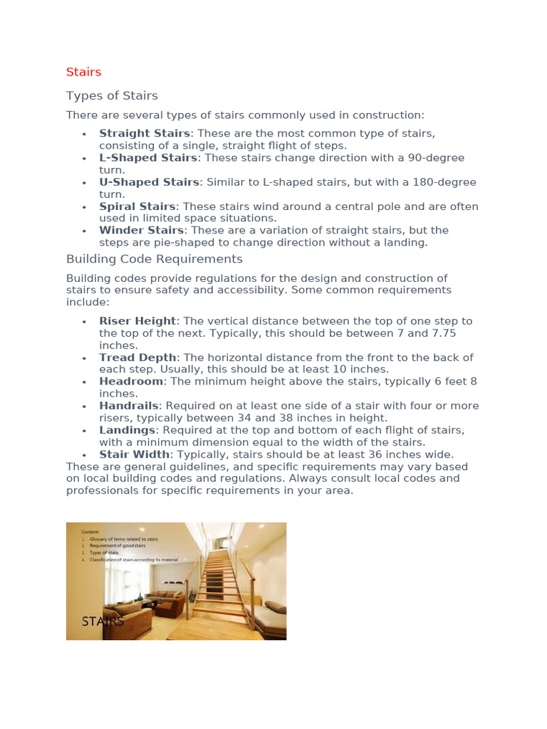 Stairs | PDF