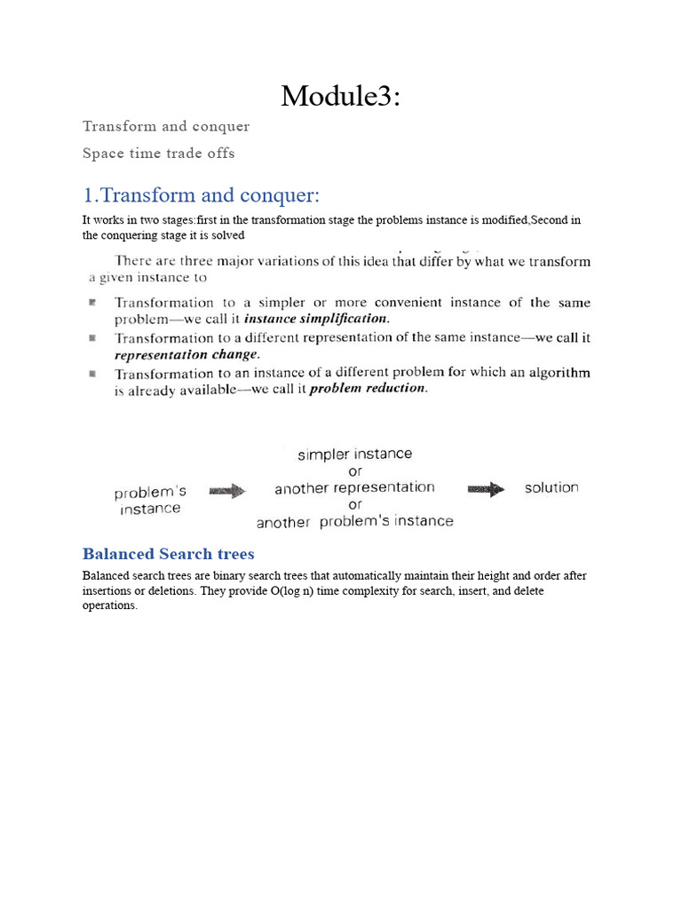 AVL Trees: Efficiency and Rotations | PDF | Algorithms And Data Structures