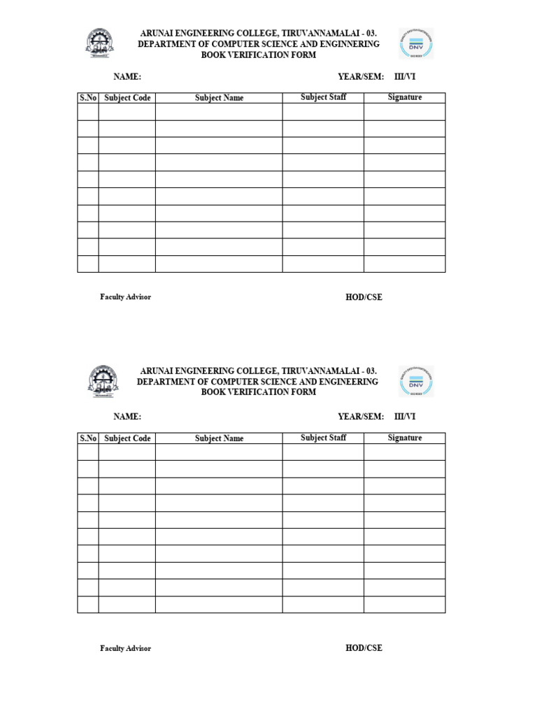 Book Form | PDF