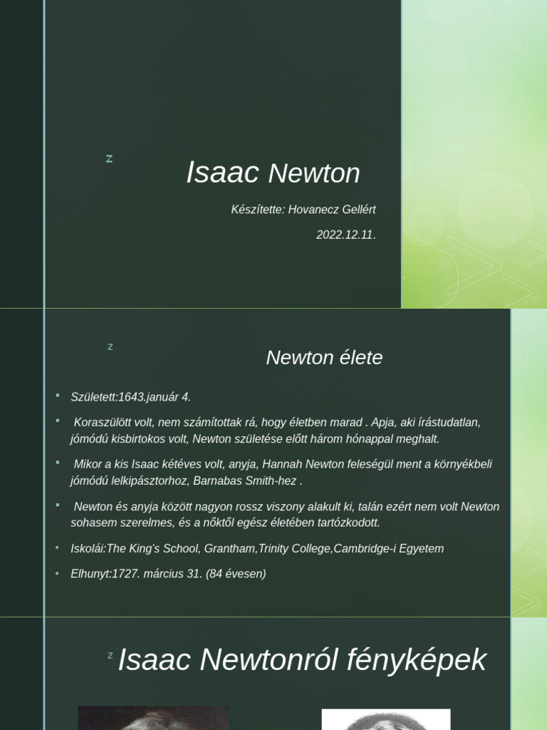 Isaac Newton | PDF