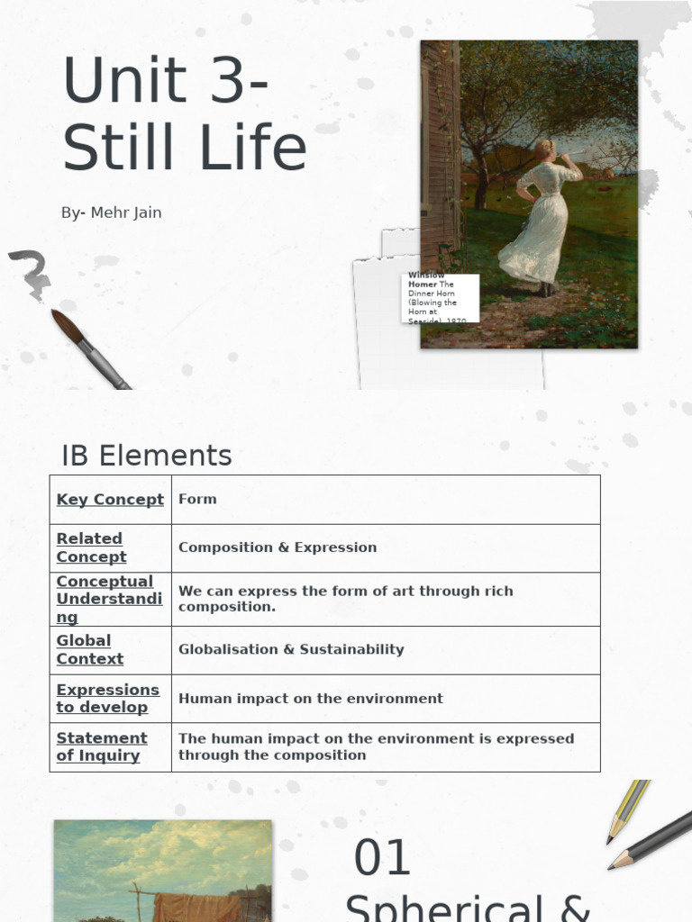 Exploring Still Life Art Techniques | PDF | Sphere | Still Life