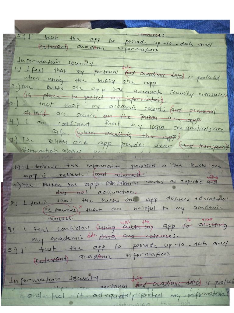 Corrected Papers | PDF