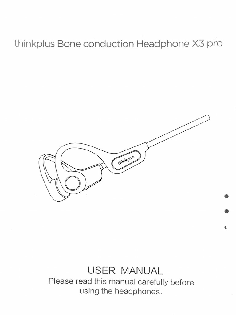 ThinkPlus X3 PRO | PDF