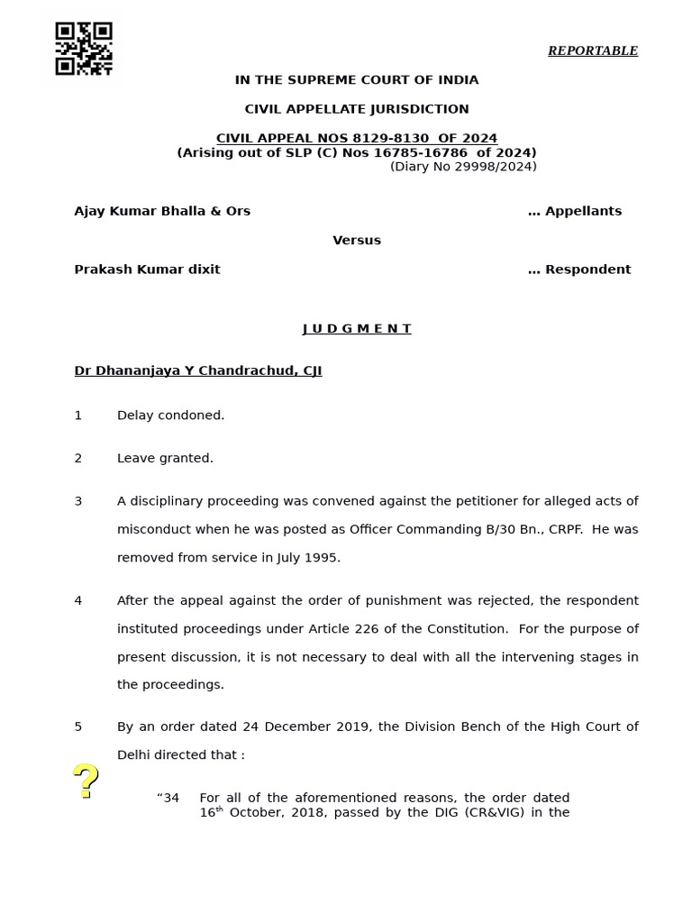 Contempt Proceedings in Service Dispute | PDF | Contempt Of Court ...