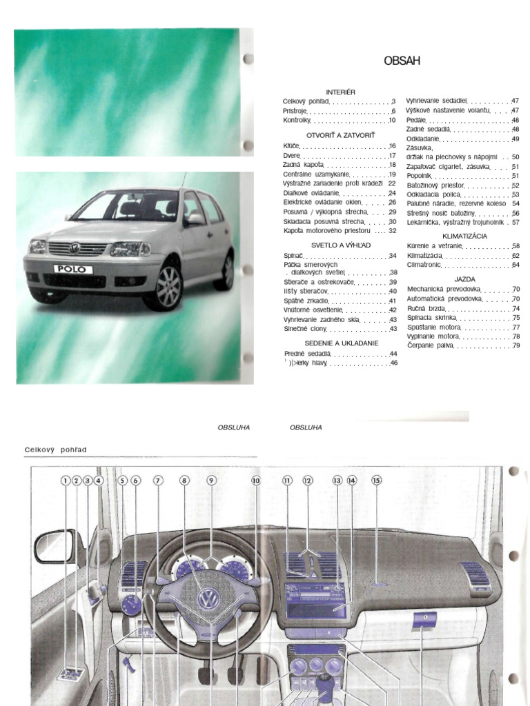 Volkswagen Polo 6N2 Manual | PDF