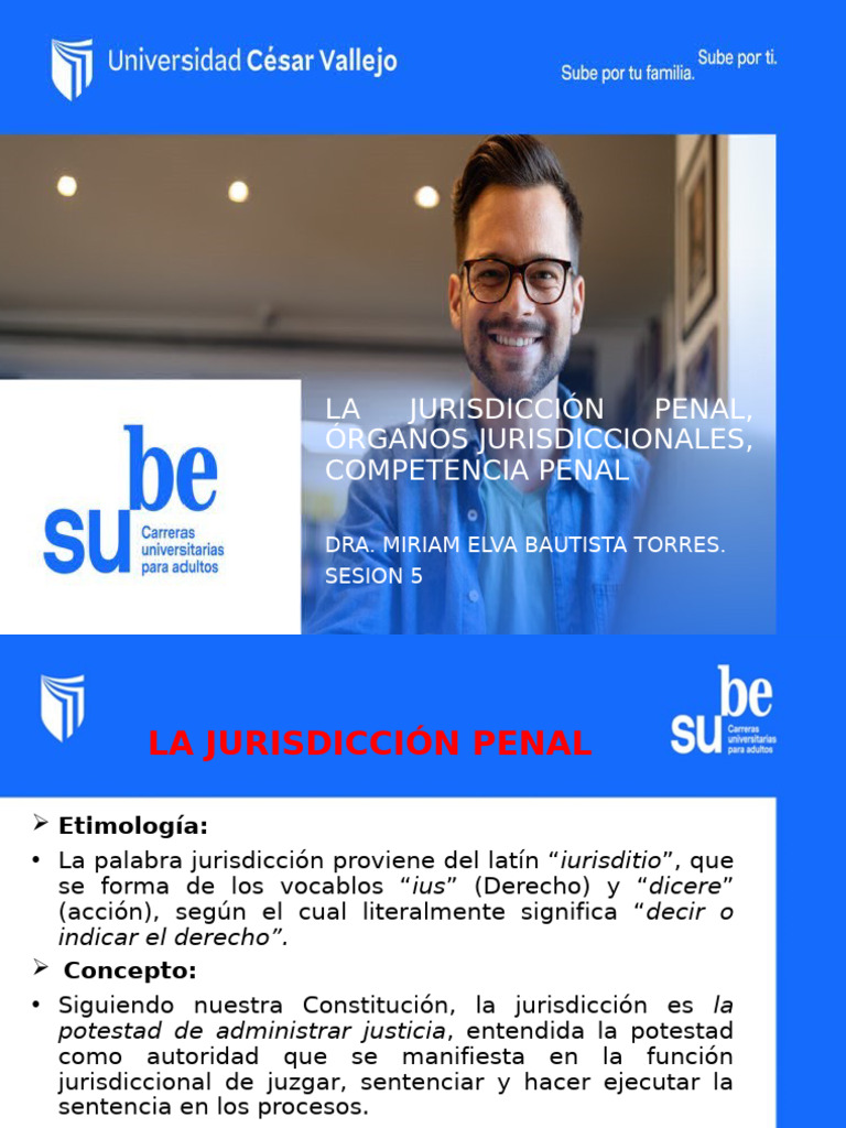 Jurisdicción y Competencia Penal en Derecho | PDF | Jurisdicción ...