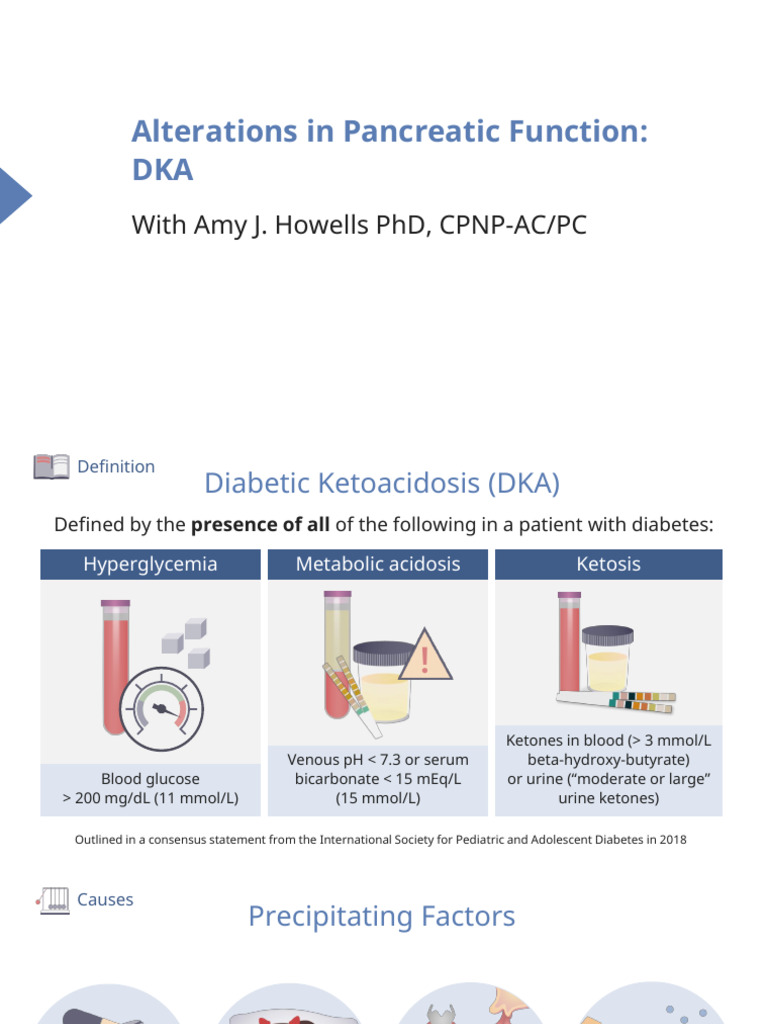Understanding DKA Pathophysiology | PDF