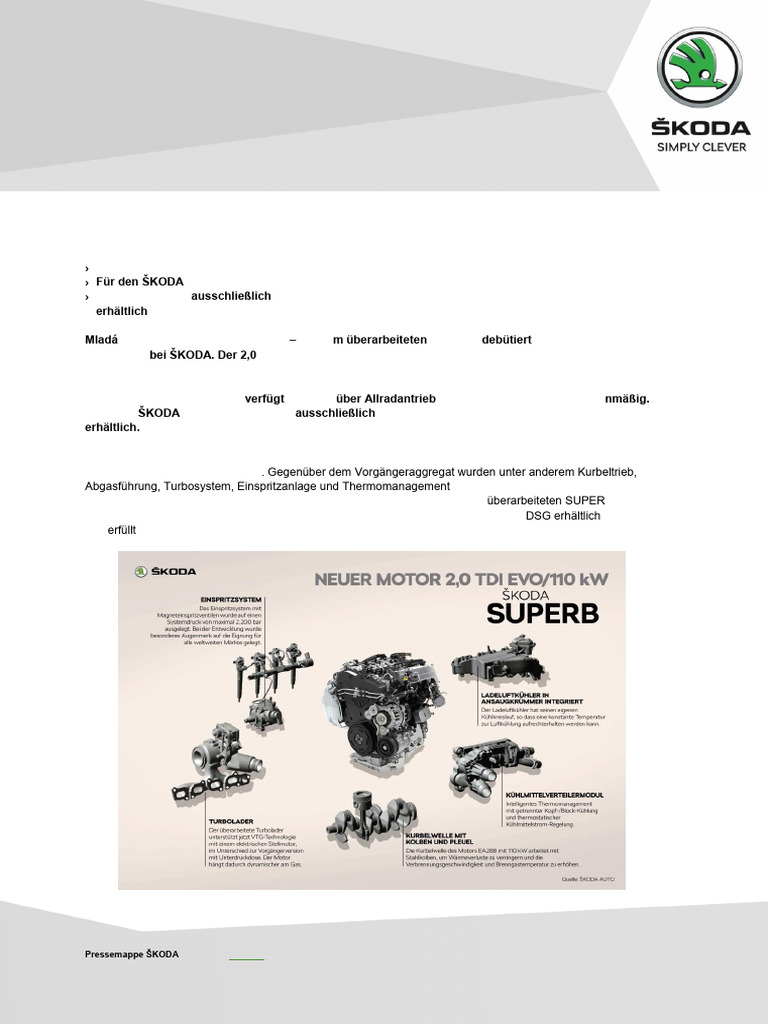 Sitemapcdatahttpswwwkedriinfoskoda Superb Motoren