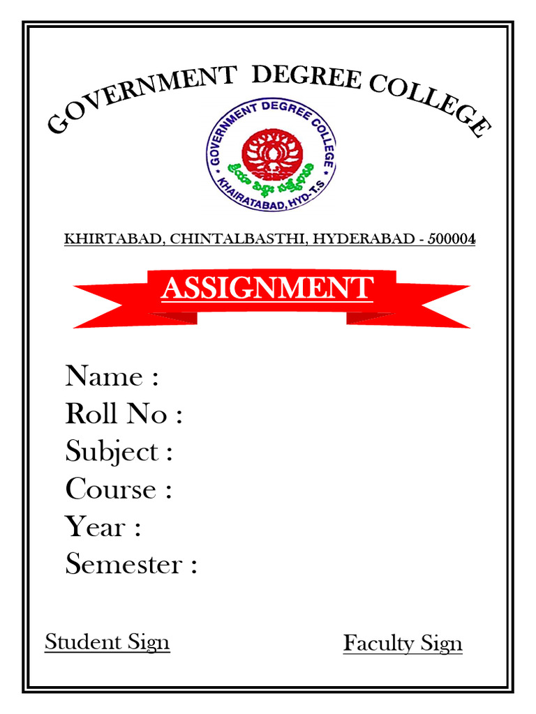 Assignment: Name: Roll No: Subject: Course: Year: Semester | PDF