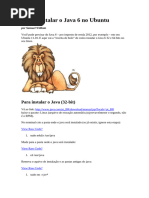 Downloads do Java para Sistemas Operacionais | PDF | Microsoft Windows ...