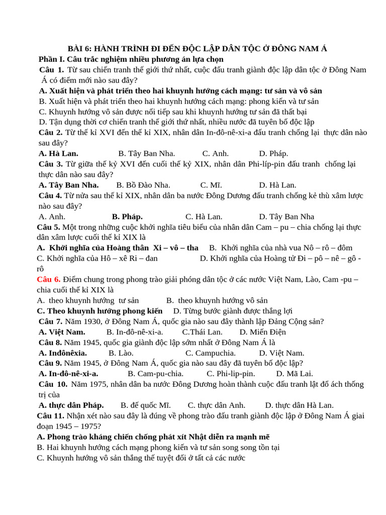TN SU HK1.1 | PDF
