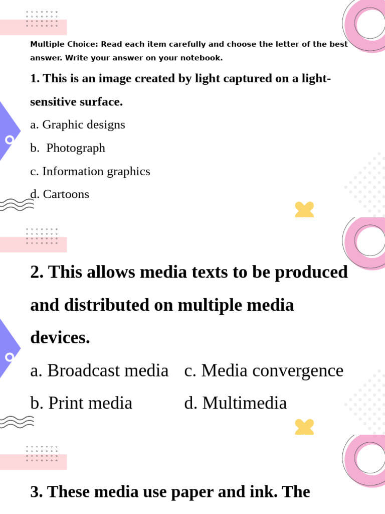 MIL Types of Media | PDF | Multimedia | Graphics