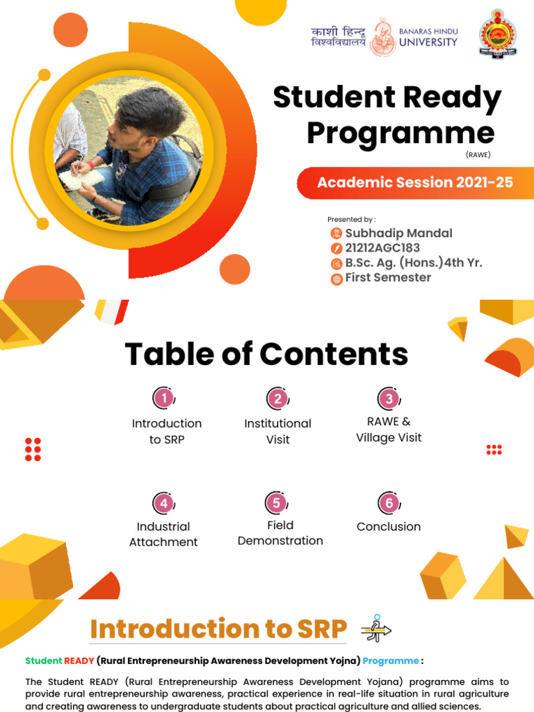 Student READY Programme Overview | PDF | Agriculture | Mushroom