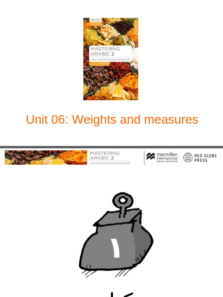 Unit06Arabic2 Rev Measures | PDF