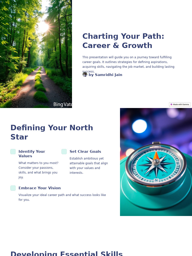 Career Growth Strategies for Success | PDF | Mentorship | Psychological ...