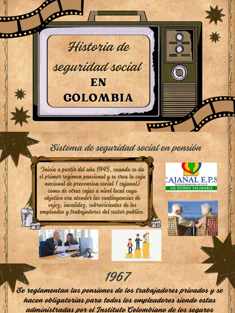 Historia de la Seguridad Social en Colombia | PDF | Pensión | Economias