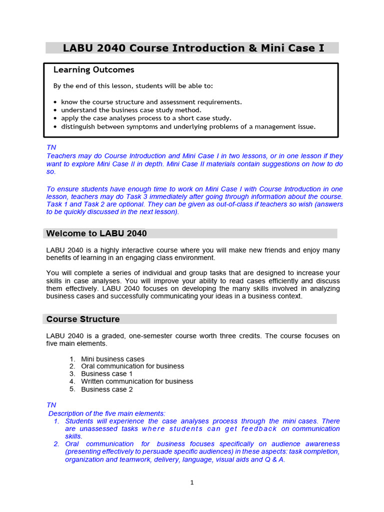 LABU+2040+Course+Notes+Spring+2021-22+Fall+TN | PDF | Logging ...