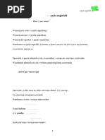 Test English Class A2 Unit 6 Przyklady | PDF