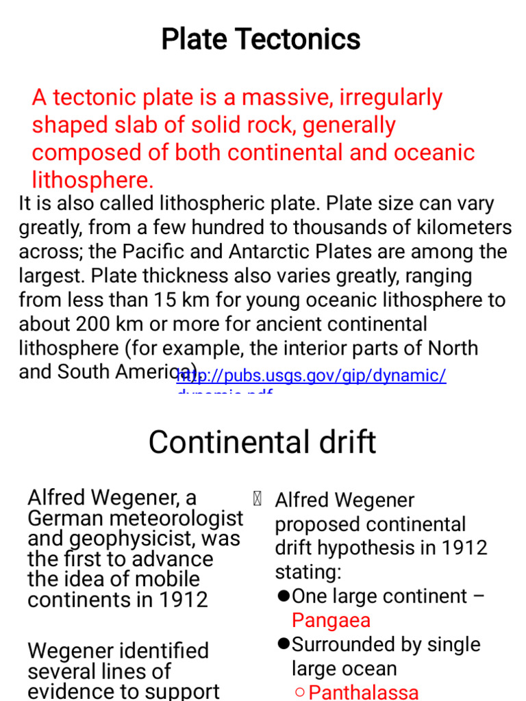 Understanding Plate Tectonics Basics | PDF | Plate Tectonics | Geology