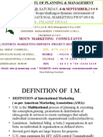 International Marketing Notes