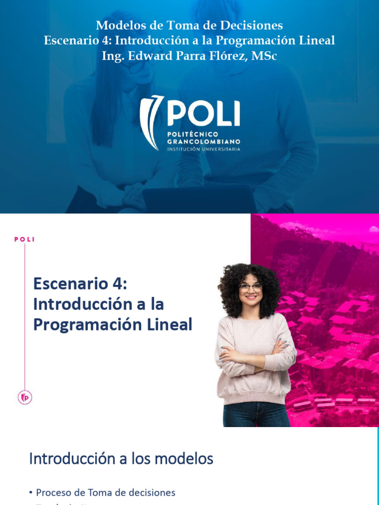 Introducción a la Programación Lineal | PDF | Programación lineal ...