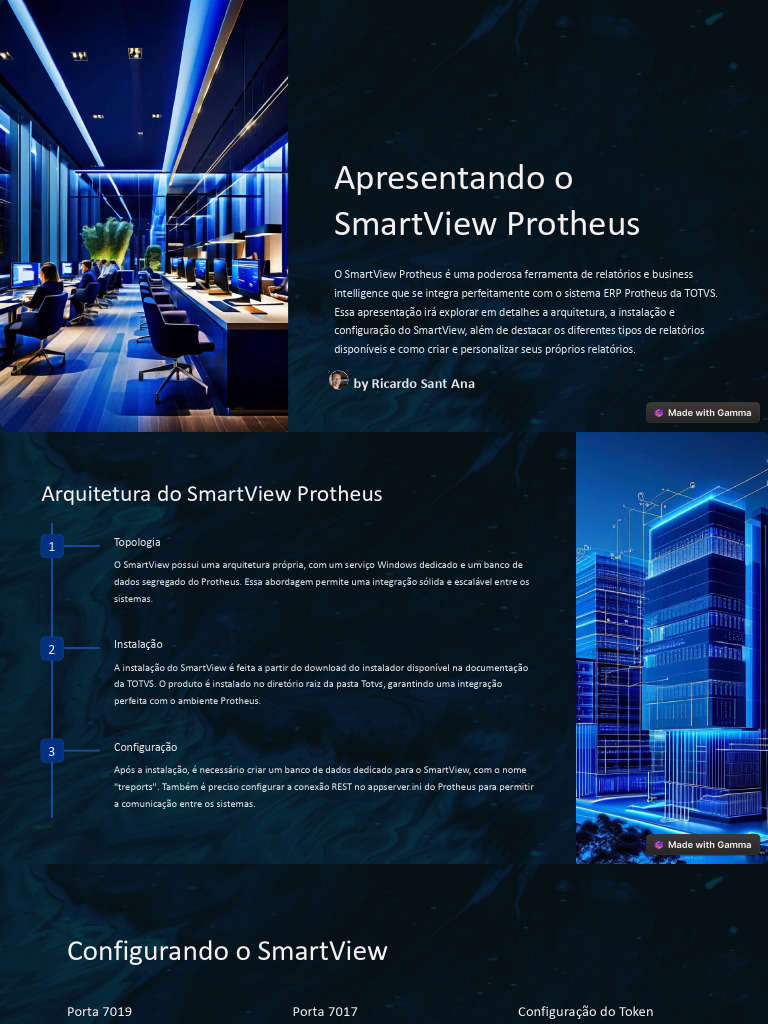 Smartview Protheus | PDF | Dados | Planejamento de recursos empresariais