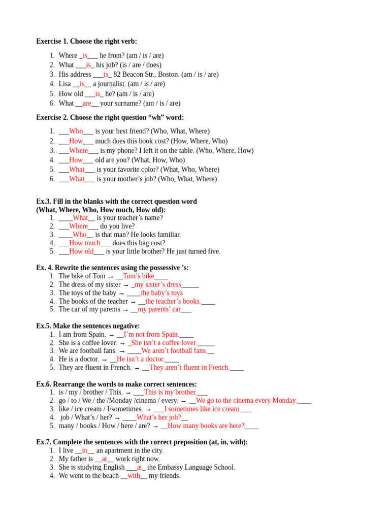 L2 - A1 - HW - 19.03, 25 - Corrected - Merged | PDF | Linguistics | Syntax