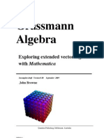 Grass Mann Algebra Book