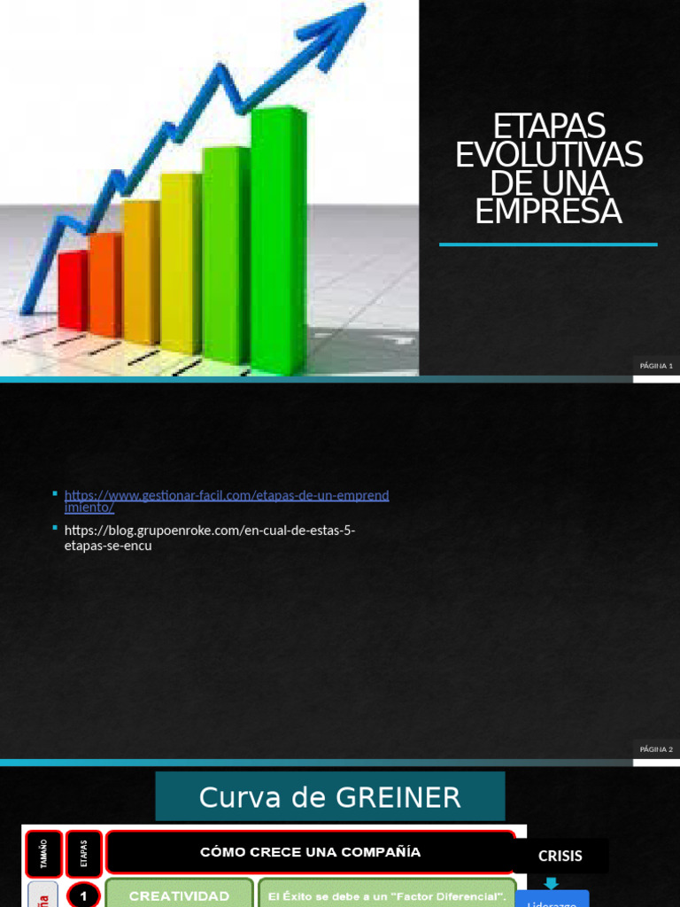 Etapas Evolutivas de una Empresa | PDF