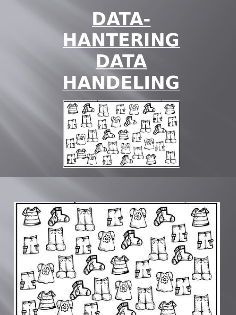 Datahantering Handling | PDF