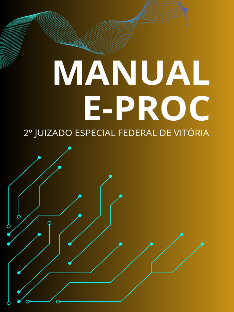 Manual do Eproc para Usuários | PDF | Tempo | Usuário (informática)