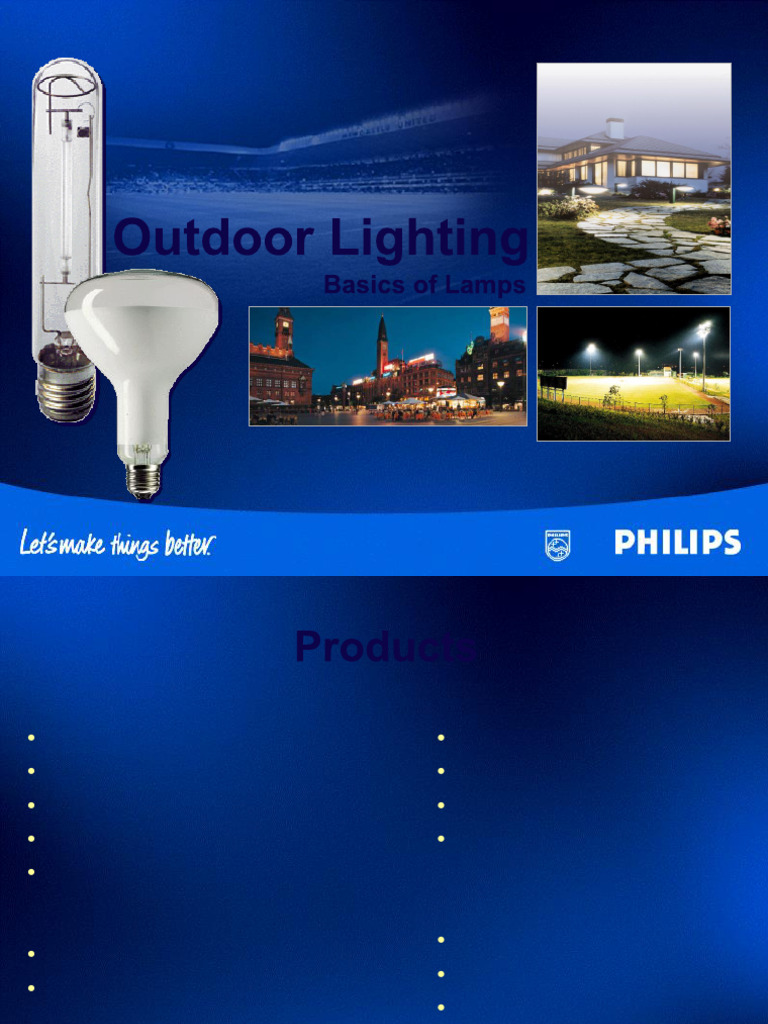 Philips Induction Lamps Overview | PDF | Architectural Elements | Lighting