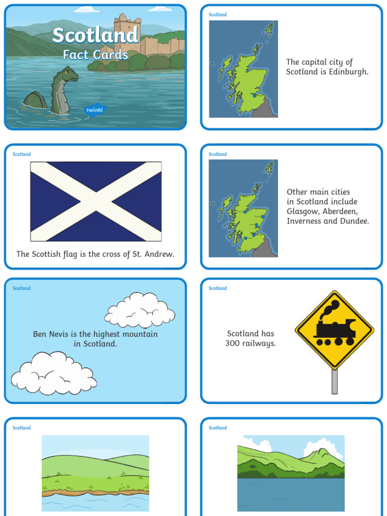 Facts About Scotland's Culture and Geography | PDF | Scotland | Great ...
