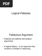 Download Logical Fallacies - I amp II REVISION by keyurshah38 SN84239157 doc pdf