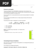 Pressure Gradients in Fluids | PDF