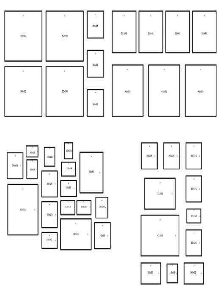 IKEA Matteby - Wall Template For Hanging Picture Frame Collage at Home ...