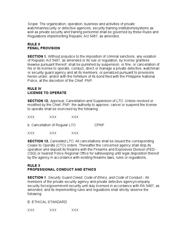 Irr Ra 5487 For Ripoll Superb Security Guard Crime Violence