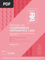 Clavijero PAES Competencia Lectora 2026 | PDF