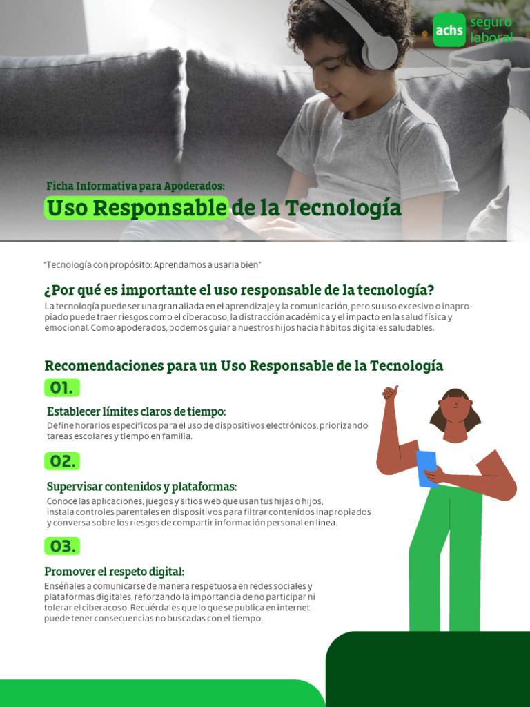 Uso Responsable de la Tecnología en Familia | PDF