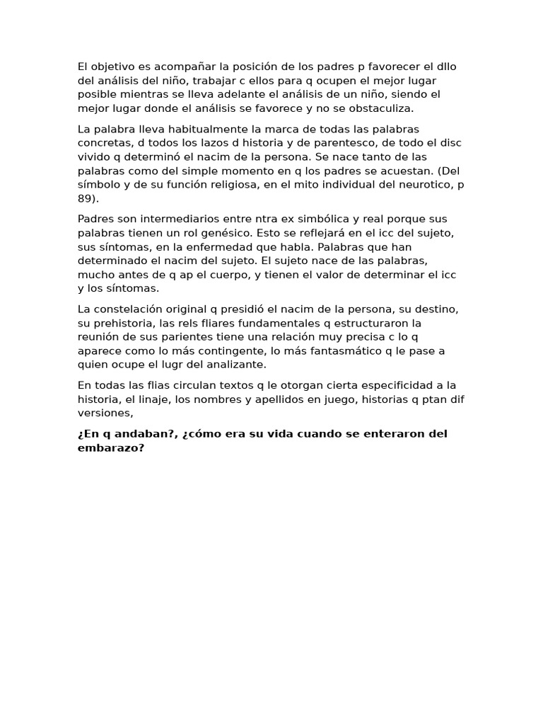 Análisis del Rol de los Padres en el Desarrollo Infantil | PDF