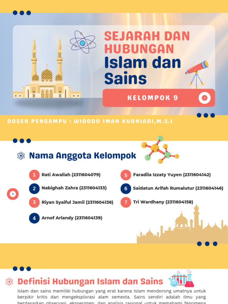 Hubungan Islam dan Sains dalam Sejarah | PDF