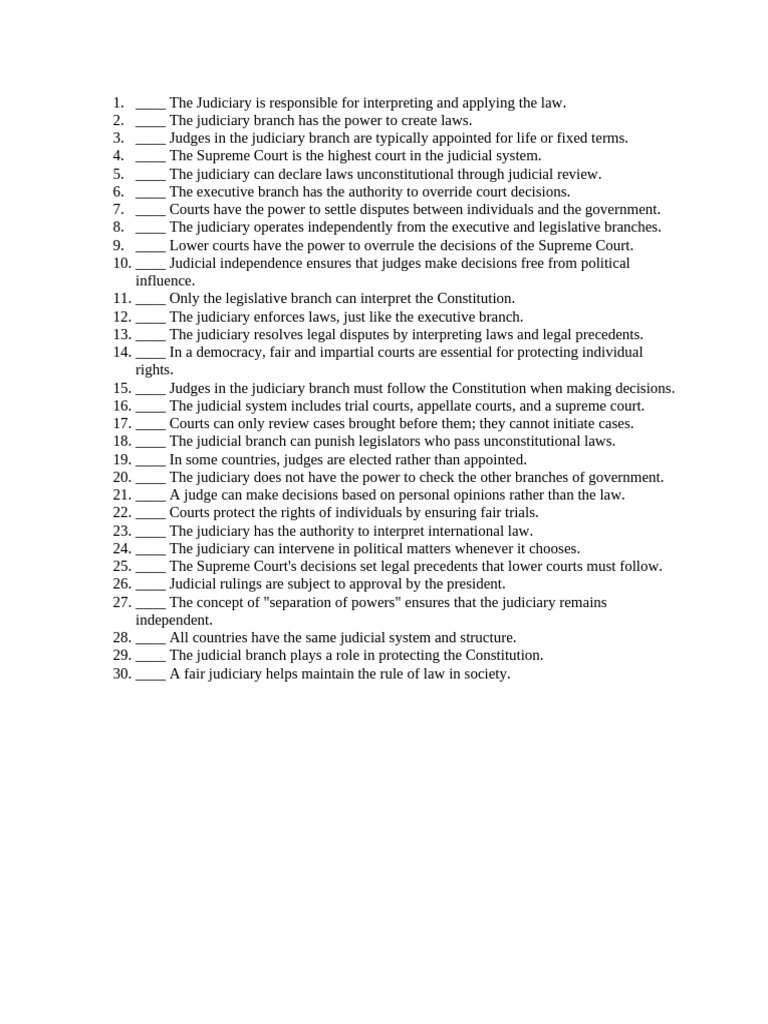 Understanding the Judiciary Branch | PDF | Judiciaries | Supreme Courts