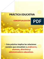 Práctica Educativa